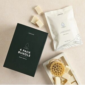 Meuse Unscented Soap Refill 4 Pack